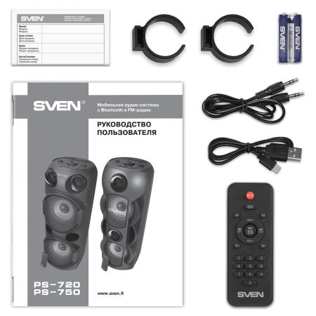 Беспроводные и портативные колонки SVEN PS-720
