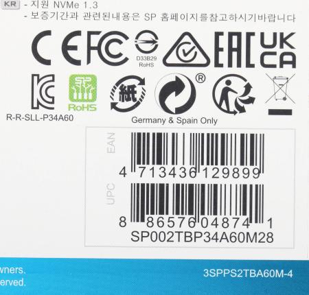 SSD Silicon-Power P34A60 2TB SP002TBP34A60M28 [SP002TBP34A60M28]