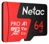 Карты памяти Netac P500 Extreme Pro 64GB NT02P500PRO-064G-R + адаптер [NT02P500PRO-064G-R]