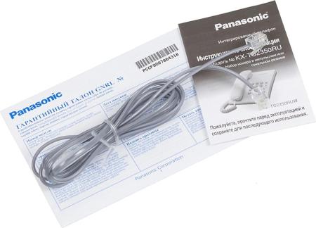Проводные телефоны Panasonic KX-TS2350RUB (черный) [KX-TS2350RUB]