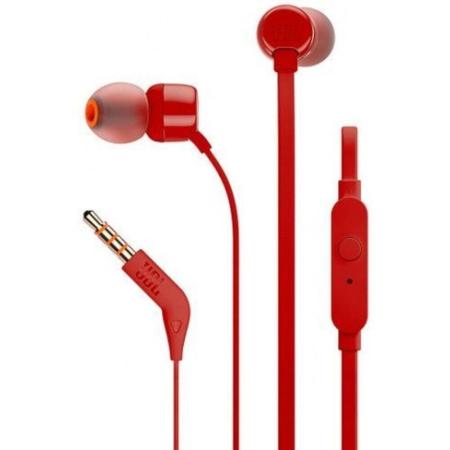 Наушники и гарнитуры JBL Tune 110 (красный) [JBLT110RED]