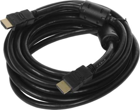 Кабели, адаптеры, разветвители Ningbo HDMI-5M-MG HDMI - HDMI (5 м, черный)
