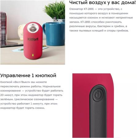 Очистители и мойки воздуха Kitfort KT-2891-1