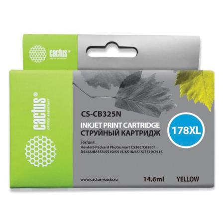 Картриджи для принтеров и МФУ CACTUS CS-CB325N (аналог HP 178XL (CB325HE)) [CS-CB325N]
