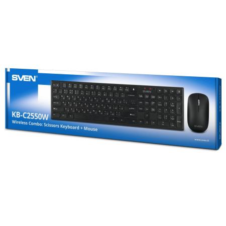 Наборы периферии SVEN KB-C2550W [KB-C2550W, SV-021672]