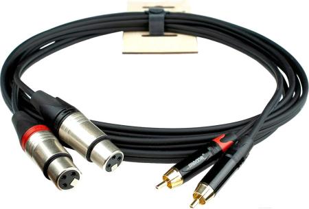 Кабели, адаптеры, разветвители Shnoor RCA2XF-1.5m