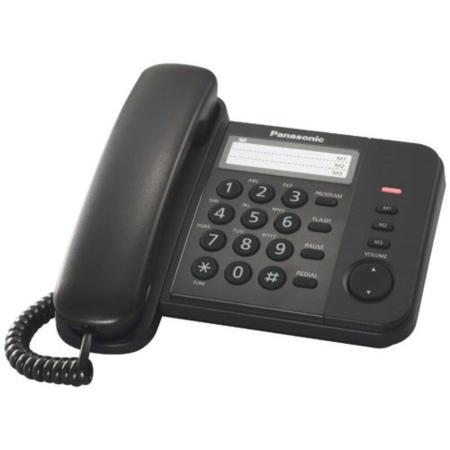 Проводные телефоны Panasonic KX-TS2352RUB (черный) [KX-TS2352RUB]