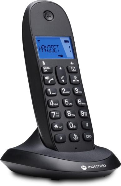 Радиотелефоны DECT Motorola C1001CB+ (черный)