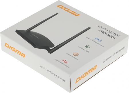 Беспроводные маршрутизаторы Digma DWR-N301