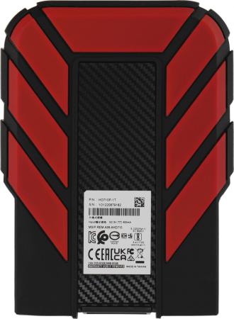 Внешние накопители ADATA HD710P 1TB (красный) [AHD710P-1TU31-CRD]