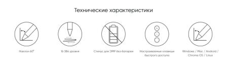 Графические планшеты XP-Pen Deco 01 V3 (розовый)