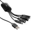 USB-хабы и док-станции Buro BU-HUB4-0.3-U2.0-Splitter [1001420]