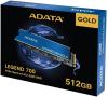 SSD ADATA Legend 700 Gold 512GB SLEG-700G-512GCS-SH7 [SLEG-700G-512GCS-SH7]