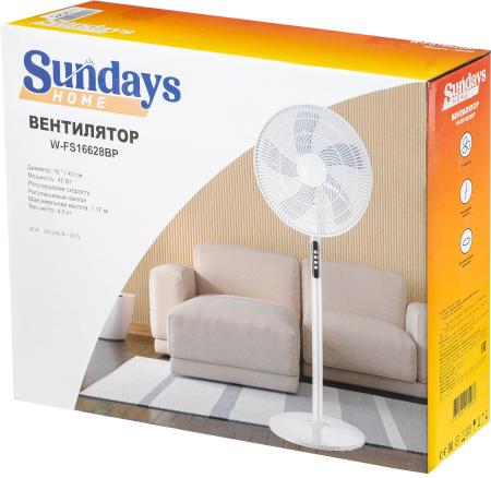 Вентиляторы и охладители воздуха Sundays Home W-FS16628BP