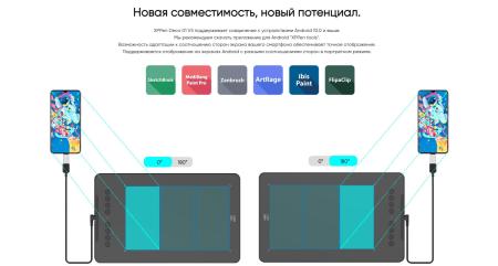 Графические планшеты XP-Pen Deco 01 V3 (розовый)