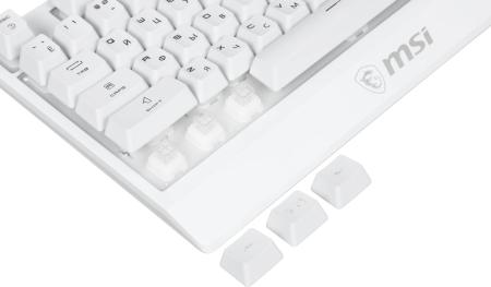 Клавиатуры MSI Vigor GK30 (белый) [S11-04RU304-CLA]