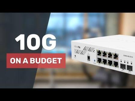 Коммутаторы Mikrotik CSS610-8G-2S+IN