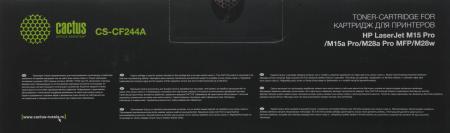 Картриджи для принтеров и МФУ CACTUS CS-CF244A (аналог HP CF244A) [CS-CF244A]