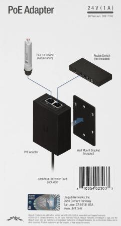 Кабели, адаптеры, разветвители Ubiquiti POE-24-24W [POE-24-24W, POE-24-24W(EU), POE-24-24W-EU]