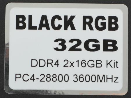 Оперативная память Patriot Viper Steel RGB 2x16GB DDR4 PC4-28800 PVSR432G360C0K [PVSR432G360C0K]