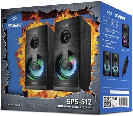Мультимедиа акустика SVEN SPS-512