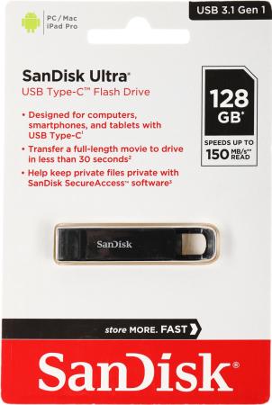 USB Flash SanDisk Ultra USB Type-C 128GB SDCZ460-128G-G46 [SDCZ460-128G-G46]