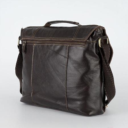 Женские и мужские сумки Poshete 196-1605-19-DBW (коричневый) [196-1605-19-DBW]