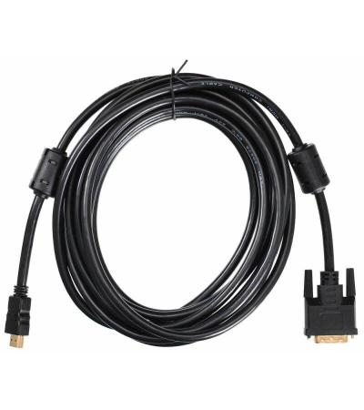 Кабели, адаптеры, разветвители Buro HDMI-19M-DVI-D-5M