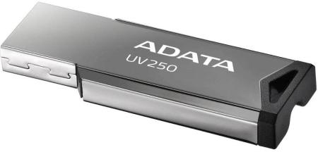 USB Flash ADATA UV250 32GB (серебристый) [AUV250-32G-RBK]