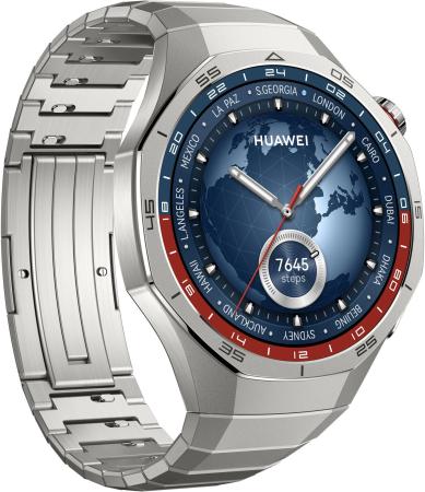 Умные часы и браслеты Huawei Watch GT 5 Pro 46 мм (титан) [55020DGG, 6942103131455]