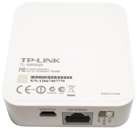 Беспроводные маршрутизаторы TP-Link TL-MR3020