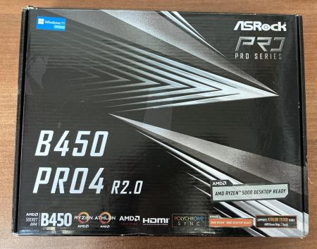 Материнские платы ASRock B450 Pro4 R2.0