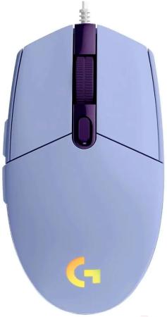 Мыши Logitech G203 Lightsync (сиреневый) [910-005853]