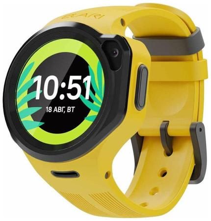 Умные часы и браслеты Elari KidPhone 4GR M (желтый) [KP-4GR-M-YEL]