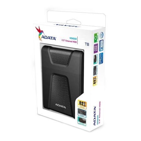 Внешние накопители ADATA HD650 2TB (черный) [AHD650-2TU31-CBK]