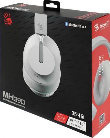 Наушники и гарнитуры A4Tech Bloody MH390 (белый)