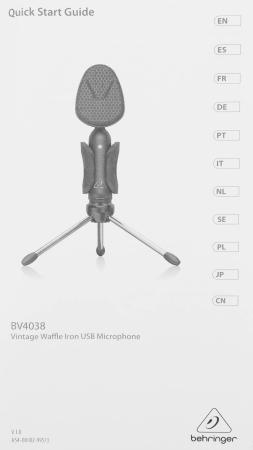 Микрофоны Behringer BV4038