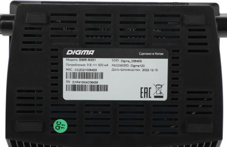 Беспроводные маршрутизаторы Digma DWR-N301