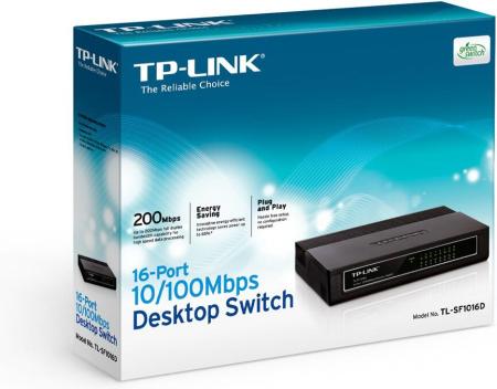 Коммутаторы TP-Link TL-SF1016D