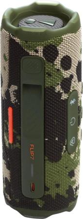 Беспроводные и портативные колонки JBL Flip 7 (камуфляж) [JBLFLIP7SQUAD, JBLFLIP7SQUADAM]