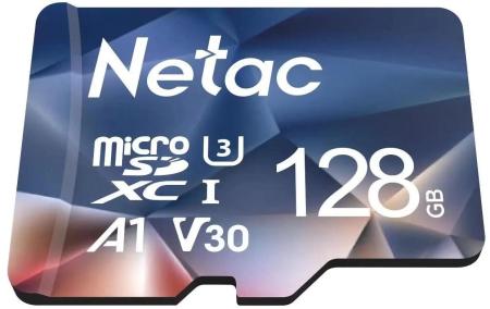 Карты памяти Netac microSDXC P500 Ultra 128GB NT02P500ULT-128G-S [NT02P500ULT-128G-S]