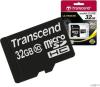 Карты памяти Transcend microSDHC Class 10 32 Гб (TS32GUSDC10) Карты памяти Transcend microSDHC Class 10 32 Гб (TS32GUSDC10)