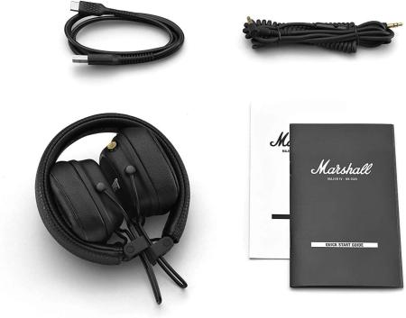Наушники и гарнитуры Marshall Major IV (черный) [Major IV Black]