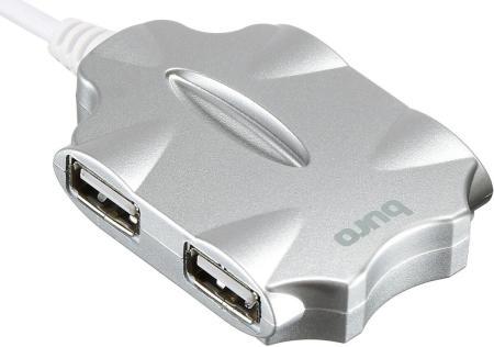 USB-хабы и док-станции Buro BU-HUB4-0.5-U2.0-Candy [1001418]