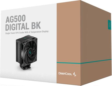 Системы охлаждения DeepCool AG500 Digital BK R-AG500-BKNDMN-G-2 [R-AG500-BKNDMN-G-2]