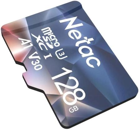 Карты памяти Netac microSDXC P500 Ultra 128GB NT02P500ULT-128G-S [NT02P500ULT-128G-S]