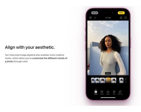 Мобильные телефоны Apple iPhone 16 128GB (ультрамарин) [MYEC3HN/A]