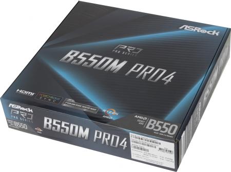 Материнские платы ASRock B550M Pro4