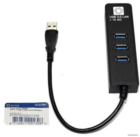 USB-хабы и док-станции 5bites UA3-45-04BK