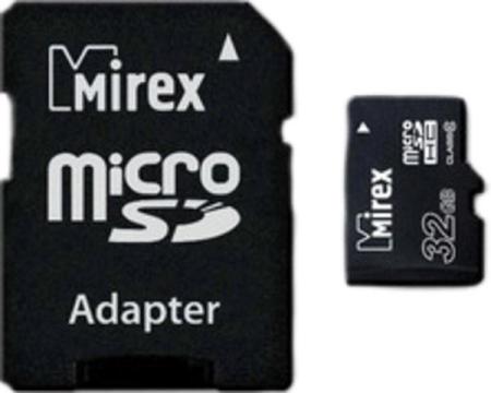 Карты памяти Mirex microSDHC (Class 10) 32GB (13613-AD10SD32) [13613-AD10SD32]